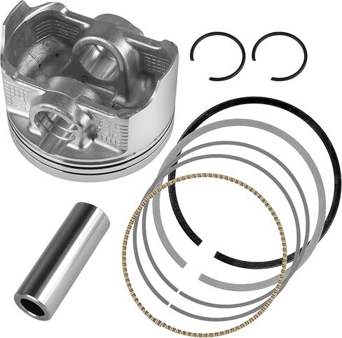 Caltric Cylinder Piston and Ring Set Compatible with Kawasaki Prairie 650 KVF650 A B 4X4 2002 2003 in Kuwait