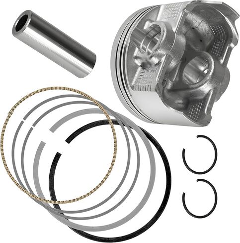 Caltric Cylinder Piston and Ring Set Compatible with Kawasaki Prairie 650 KVF650 A B 4X4 2002 2003 in Kuwait