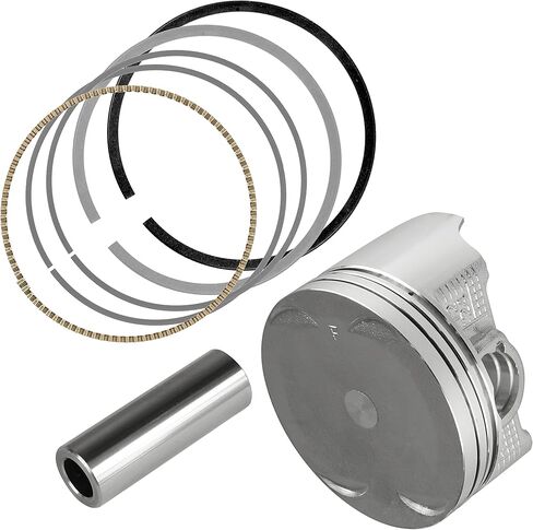 Caltric Cylinder Piston and Ring Set Compatible with Kawasaki Prairie 650 KVF650 A B 4X4 2002 2003 in Kuwait