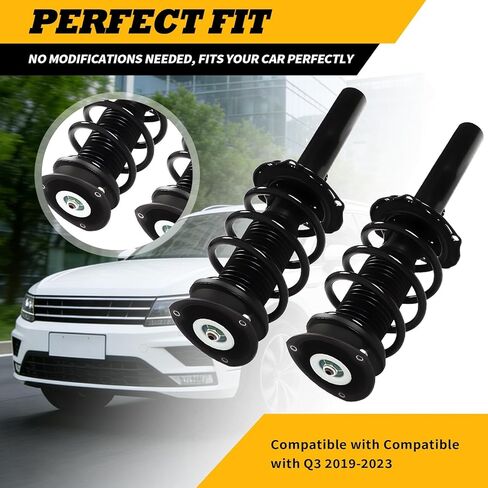 5QF413031CN Front Shock Struts Assys Compatible with Q3 2019-2023 Ti-guan 2018-2023 5QF413031AR 5QF413031AS in Kuwait