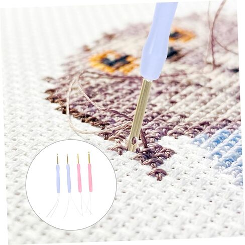 Felting Needles Punch Needle for Embroidery Clothing Insoles Towels Table Cloths in Kuwait