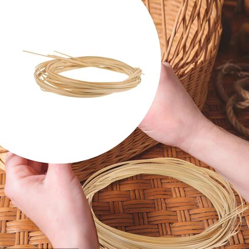 ibasenice DIY Weaving Strips Pack Wide Thick Flat Webbing Material for Basket Making Furniture Repair and Decorative Craft Reeds Flexible and Smooth for Handwoven Projects in Kuwait