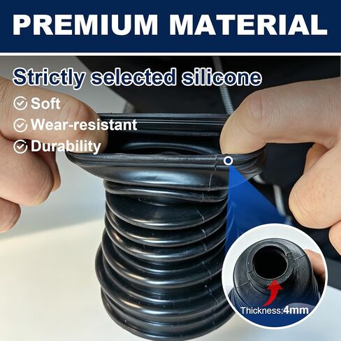 2PCS Silicone CV Boot Repair Kit with Expander Tool and Clamps, 8 Stainless Steel Clamps & 6 Cable Ties and Protective Gloves,Universal CV Axle Boot Repair Kit in Kuwait