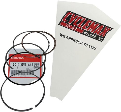 Cyclemax One Pack compatible with Honda Standard Piston Rings 13011-GN1-A41 Contains One 13011-GN1-A41 and a Funnel in Kuwait