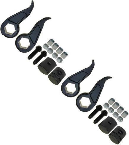 2 قطعة مفتاح شريط التواء أمامي قابل للتعديل يناسب شيفروليه سيلفرادو 3500 HD 2011 2012 2013 2014 in Kuwait