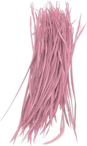 PATIKIL 5-7 Inch(13-17 cm) Feathers, 50 Pack Long Artificial Goose Feather Natural Goose Women Hats Trimming for Wedding Party Crafts, Dark Pink in Kuwait