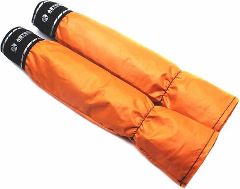 Universal Motorcycle Front Shock Absorber Dust Cover Wrap Boot Dust, Orange in Kuwait