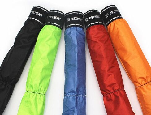 Universal Motorcycle Front Shock Absorber Dust Cover Wrap Boot Dust, Orange in Kuwait