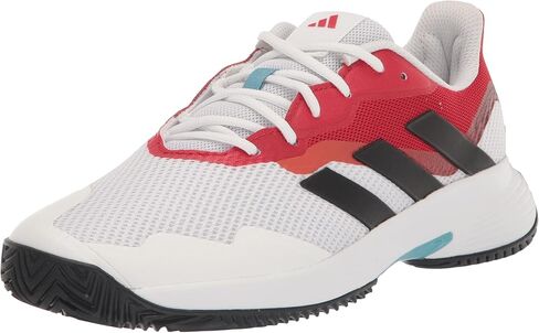 adidas Men's Courtjam Control Tennis Shoe, Team Navy Blue/White/White, 13.5 in Saudi Arabia
