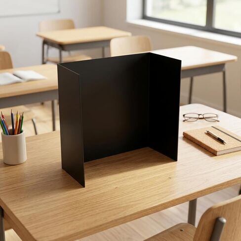 Trifold Poster Board, 24" x 16", Corrugated Project Boards for Science Fairs, School Projects, Event Displays, and Business Presentations, 3-Pack, Black in Kuwait