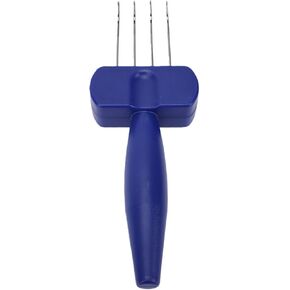 Qinlorgo 4 Latch Hook Knitting Machine Lacis Cord Maker with Ergonomic Anti Slip Handle Premium Material Simple Operation for Crafting DIY Bags Hair Ropes Decorative Cords (4 Hook) in Kuwait