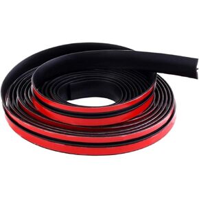 Car Rubber Seal Strips T Type 14/19MM/27MM Auto Window Edge Protector Sticker Windshield Roof Strip Noise Insulation Accessories(19MM 2M) in Kuwait