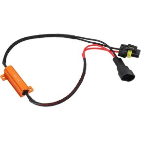AMONIDA 9006 LED Load Resistor Kit Stable 50W Anti Flicker Decoder Kit for LED Fit for DRL Fog Light Turn Signals, for Cars SUVs Trucks in Kuwait