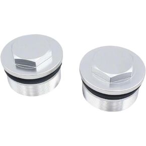 Motorcycle Fork Upper Screws 44029-0005 Compatible With Zrx400 2004–2008 Ninja400 2011–2014 ZR750 Z750S 2003–2006(silver) in Kuwait