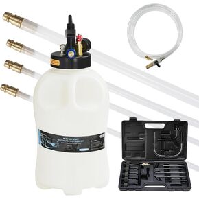TUFFIOM 10L Transmission Fluid Pump Kit, Pneumatic 2 Way Oil and Liquid Extractor & Dispenser with 15 ATF Adapters, for Automotive Fluid Transfer, Tractor, Motorcycle in Kuwait