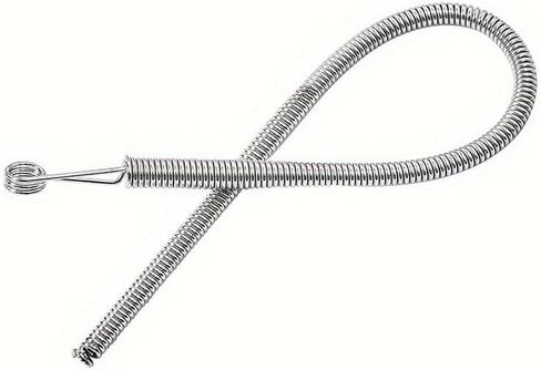 6PCS Drawstring Threader Tool Set, Elastic Waistband Cord Threading Tool Kit, Metal & Flexible Spring Threaders for Pants Hoodies Shorts DIY Sewing String Replacement Tool (Silver 6PCS) in Kuwait