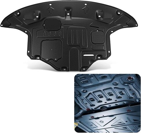 Front Engine Splash Shield Fit for Kia Sorento 2016-2020, Direct Replacement Engine Splash Guard,Engine Guard for Underbody Protection in Kuwait