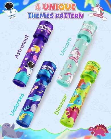 Water Gun Squirter Shooters for Kids: 4 Pack Water Blasters with Colorful Pattern, Cute Squirt Guns Water Soaker Bulk for Boys Girls Summer Pool Toy Swimming Beach Outdoor Party Favors in Kuwait