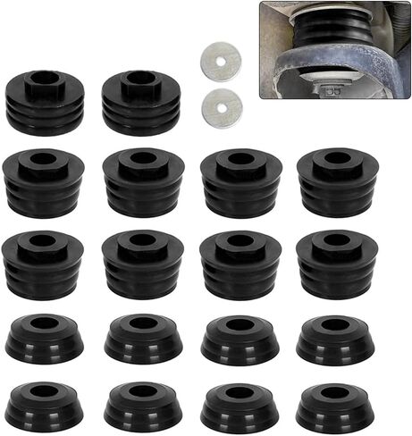 Body Mounts Bushing Kit for Ford F250 F350 Super Duty 2008-2016 2WD 4WD Polyurethane Body Cab Mounts & Washers, F250 Super Duty Accessories, Black in Kuwait