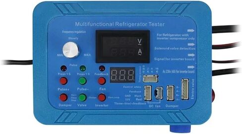 AC220V Refrigerator Compressor Tester Pulse Solenoid Valve Inverter Test Tool Universal English Version in Kuwait