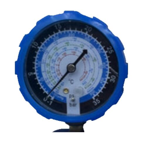 مقياس مكيف هواء السيارة R134a ضغط غاز التبريد المنزلي R22 R410 أداة صمام مزدوج (قياس الحركة المزدوجة لإصلاح السيارات) in Kuwait