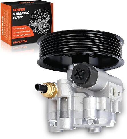 DRIVESTAR 21-5486 مضخة توجيه كهربائية مع بكرة، لـ 2007 2008 2009 2010 2011 2012 2013 2014 2015 2016 لسيارة Toyota Tundra 5.7L V8، جودة OE جديدة، مضخة مساعدة الطاقة in Saudi Arabia