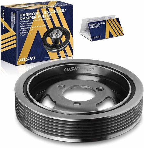 AISIN AFTERMARKET PDAAZ-00176 Harmonic Balancer - Compatible with Mini Cooper 2007-2016, Paceman 2013-2016, Countryman 2011-2017 - L4 1.6L in Kuwait