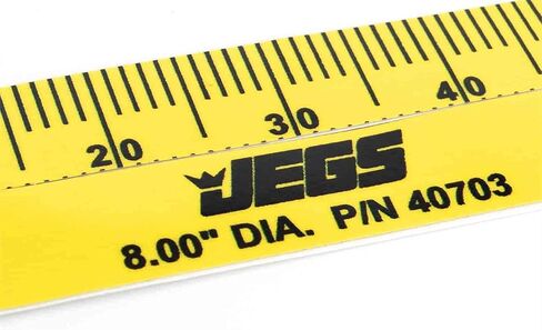 شريط توقيت JEGS | لمحركات تشيفي الصغيرة والكبيرة | يستخدم مع موازن/مثبط متناسق 8 بوصة | صنع في الولايات المتحدة الأمريكية | زيادة درجة واحدة من 20 درجة ATDC إلى 65 درجة BTDC in Kuwait