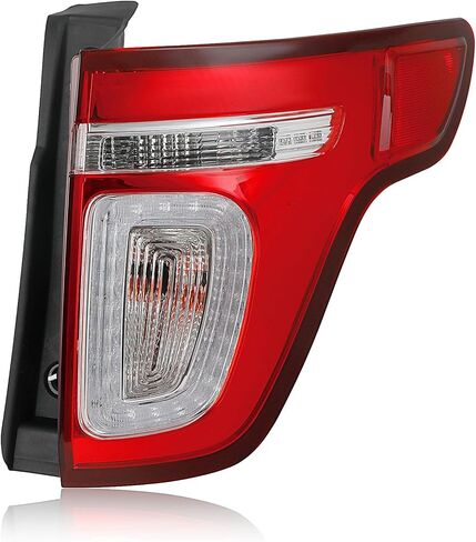مجموعة مصابيح LED الخلفية متوافقة مع 2020-2023 Ford Explorer Base/XLT/Limited/Platinum الضوء الخلفي مصباح الفرامل الخلفي مع المصابيح والأحزمة الجانب الأيمن للراكب FO2801275 LB5Z13404F in Kuwait