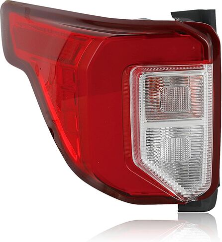 مجموعة مصابيح LED الخلفية متوافقة مع 2020-2023 Ford Explorer Base/XLT/Limited/Platinum الضوء الخلفي مصباح الفرامل الخلفي مع المصابيح والأحزمة الجانب الأيمن للراكب FO2801275 LB5Z13404F in Kuwait