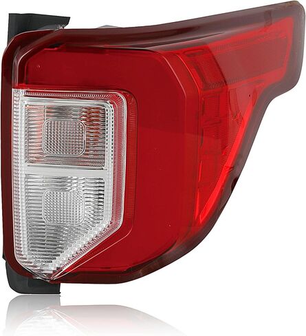 مجموعة مصابيح LED الخلفية متوافقة مع 2020-2023 Ford Explorer Base/XLT/Limited/Platinum الضوء الخلفي مصباح الفرامل الخلفي مع المصابيح والأحزمة الجانب الأيمن للراكب FO2801275 LB5Z13404F in Kuwait