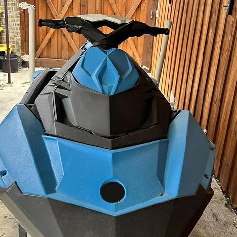 غطاء بديل للعاكس الأمامي لسيارة Sea-Doo Spark TRIXX 2014-2022، أسود مطفي، 14-1/8 × 10-3/8 بوصة in Kuwait
