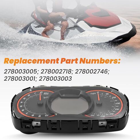 278003005 استبدال مجموعة أدوات قياس السرعة LCD لطراز Sea-Doo GTI 130 GTI LTD 155 GTISE130 GTR215 GTX155 WAKE155 2012 278002718 278002746 278003001 278003003 in Kuwait