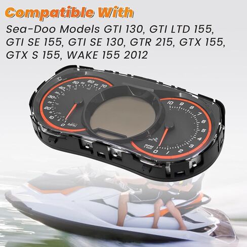 278003005 استبدال مجموعة أدوات قياس السرعة LCD لطراز Sea-Doo GTI 130 GTI LTD 155 GTISE130 GTR215 GTX155 WAKE155 2012 278002718 278002746 278003001 278003003 in Kuwait