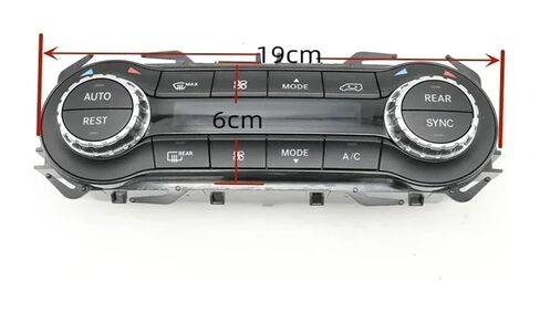 مفتاح التحكم في المناخ لسيارة Benz for Vito for Metris W447 W448 V260 2016-2023 A/C تكييف الهواء ودرجة حرارة التحكم في المناخ لوحة أزرار (Forout Chrome) in Kuwait