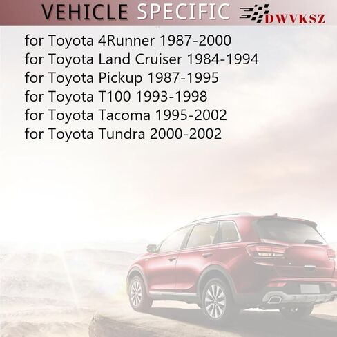 Replace Rear Drum Brake Adjuster for Toyota 4Runner 2.4L 1987 1988 1989 1990 1991 1992 1993 1994 1995, for Pickup 3.0L 4WD 1988 1989 1990 1991 1992 1993 1994 1995 Left & Right, 2 Pack in Kuwait
