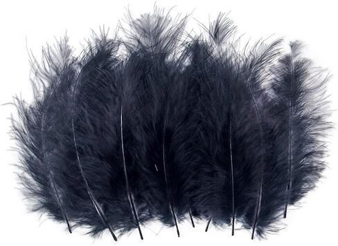 50pcs 4-6 Inches Fluffy Turkey Marabou Light Pink Feathers for Crafts Dreamcatcher Fringe Trim Colored Feathers Accessories Pack in Kuwait