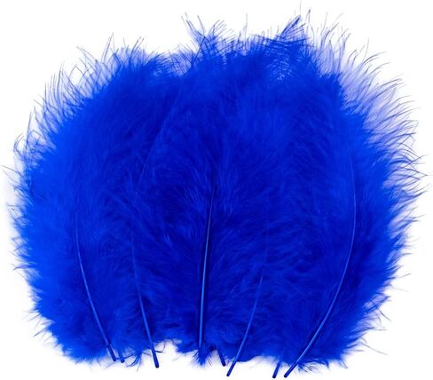 50pcs 4-6 Inches Fluffy Turkey Marabou Light Pink Feathers for Crafts Dreamcatcher Fringe Trim Colored Feathers Accessories Pack in Kuwait