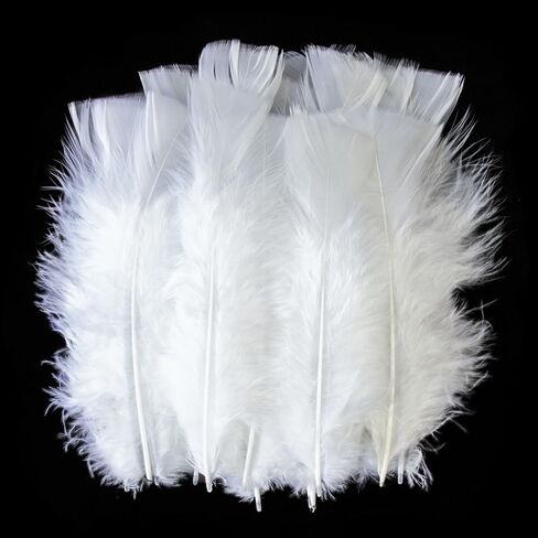 50pcs 4-6 Inches Fluffy Turkey Marabou Light Pink Feathers for Crafts Dreamcatcher Fringe Trim Colored Feathers Accessories Pack in Kuwait