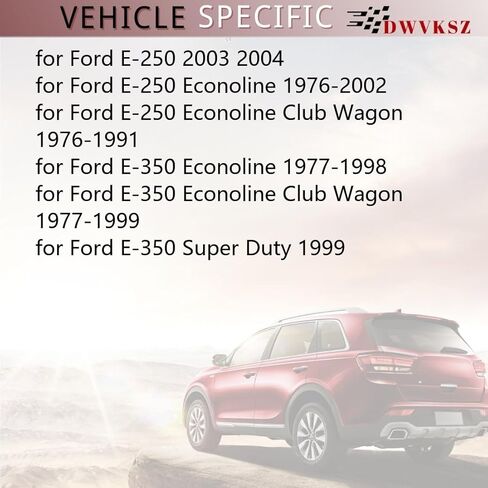 زنبرك لولبي لضبط فرامل الطبلة الخلفية لسيارة Ford E-350 Econoline Club Wagon 4.9L 1977-1984 1985 1986 1987 1988 1989 1990 1991 1992 1993 1994 1995 1996 يستبدل # F106695, H106695, 1 حزمة in Kuwait