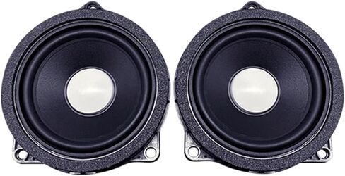 سماعات باب متوسطة المدى لبوق السيارة متوافقة مع BMW F30 F20 G01 G20 G30 F48 F20 F34 3GT X1 X2 4.5 بوصة مكبر صوت صوت موسيقى ستيريو (4 في HK 383) in Kuwait
