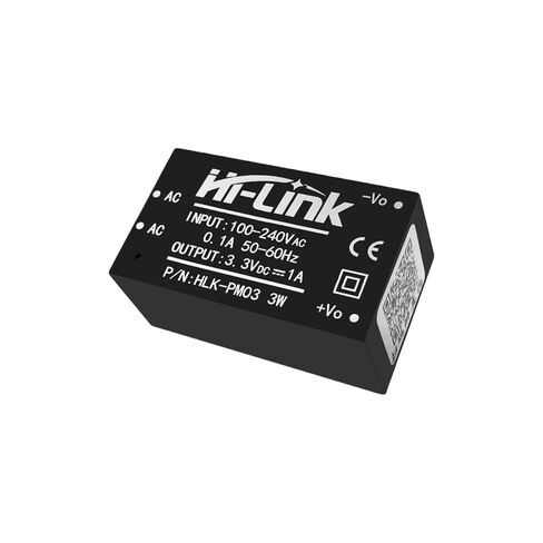 التيار المتناوب/تيار مستمر HLK-PM03 3.3 فولت 3 واط 100 قطعة/الوحدة قابل للتعديل وحدة امدادات الطاقة محول ذكي المنزلية in Kuwait