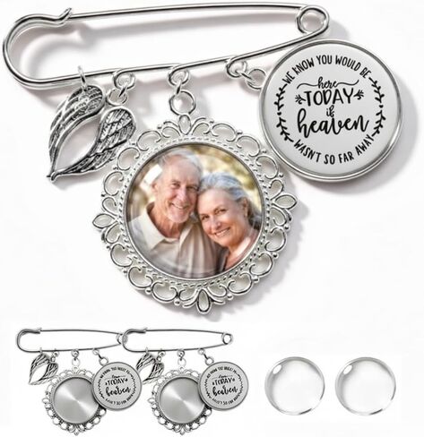 2PCS Custom Graduation Pins with Photo in Kuwait