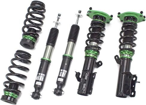 مجموعة خفض التعليق Rev9 R9-HS2-101 Hyper-Street II Coilover، صدمة أحادية الأنبوب مع 32 نقرة إعداد الارتداد، طول كامل قابل للتعديل، متوافق مع شيفروليه ماليبو 2016-23 (ليست ماليبو المحدودة) in Kuwait