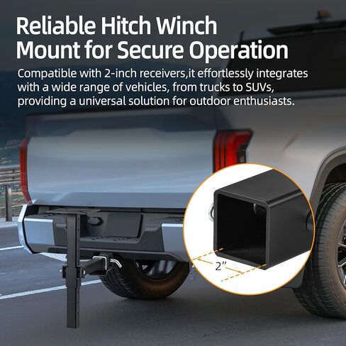 Hitch Vise Mount for Truck, Trailer Receiver & Bench for Hitch Table, Hitch Mount Vise Plate for Winch, Pipe, Grill & Chain Vises in Kuwait