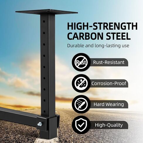Hitch Vise Mount for Truck, Trailer Receiver & Bench for Hitch Table, Hitch Mount Vise Plate for Winch, Pipe, Grill & Chain Vises in Kuwait