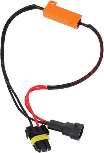 مجموعة مقاومة الحمل AMONIDA 9006 LED ثابتة 50 وات مجموعة فك الترميز المضادة للوميض من أجل LED مناسبة لإشارات الانعطاف لضوء الضباب DRL، للسيارات والشاحنات وسيارات الدفع الرباعي in Kuwait