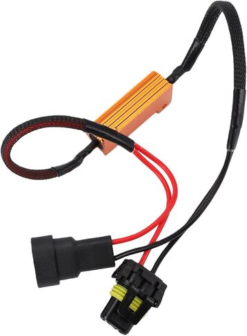 مجموعة مقاومة الحمل AMONIDA 9006 LED ثابتة 50 وات مجموعة فك الترميز المضادة للوميض من أجل LED مناسبة لإشارات الانعطاف لضوء الضباب DRL، للسيارات والشاحنات وسيارات الدفع الرباعي in Kuwait