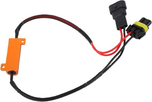 مجموعة مقاومة الحمل AMONIDA 9006 LED ثابتة 50 وات مجموعة فك الترميز المضادة للوميض من أجل LED مناسبة لإشارات الانعطاف لضوء الضباب DRL، للسيارات والشاحنات وسيارات الدفع الرباعي in Kuwait