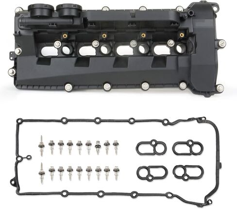 MITZONE Valve Cover Set Left Side and Right Side Compatible with Land Rover LR4 Range Rover Sport 2010-2021 Jaguar XF XE XK XJ F-Type XKR XJR 2010-2021 5.0L V8 Replace LR041443 in Saudi Arabia